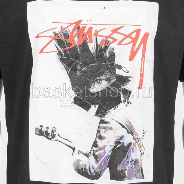 Stussy Футболка (900097-blk/red)  - цена, описание, фото 2